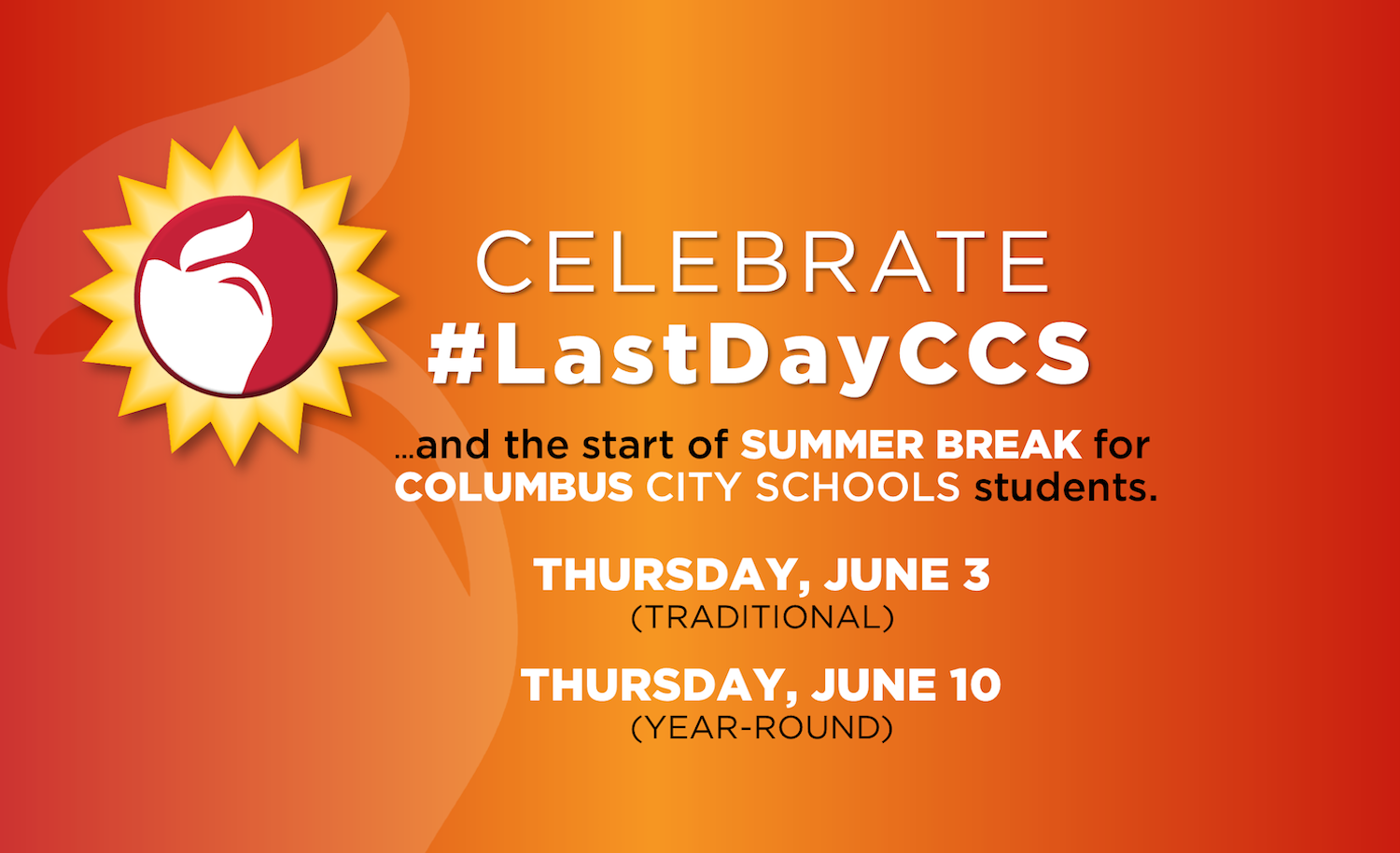 Celebrate #LastDayCCS